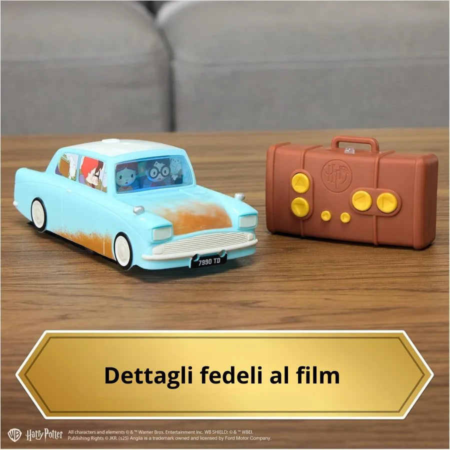 La macchina volante dei Weasley RC - Harry Potter - Spin Master | ‎18cm x 7,5cm x 25,5cm
