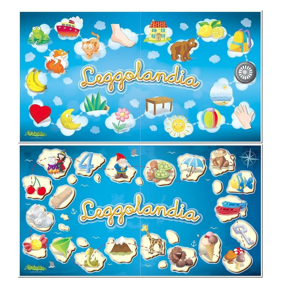 Leggolandia - Gioco da Tavolo Educativo - CreativaMente | 28cm x 6cm x 28cm