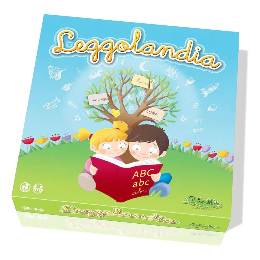 Leggolandia - Gioco da Tavolo Educativo - CreativaMente | 28cm x 6cm x 28cm