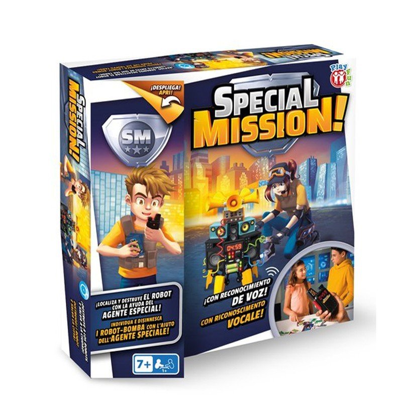 Special Mission – Gioco Interattivo - Play Fun BY IMC Toys | 26 cm x 5 cm x 26 cm