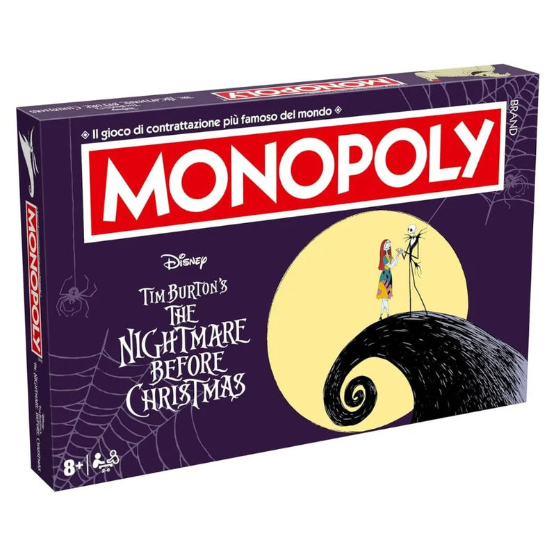 Monopoly Nightmare Before Christmas - Edizione Italiana - Hasbro | 40cm x 6cm x 27cm