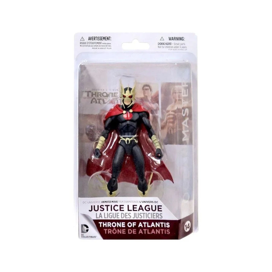 Ocean Master Action Figure – Trono di Atlantis – DC Collectibles | 12cm x 6cm x 19cm