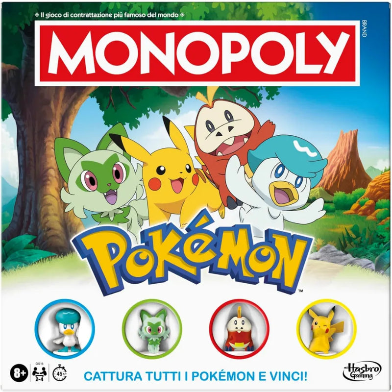 Monopoly Pokémon - Gioco da Tavolo Ufficiale Italiano
