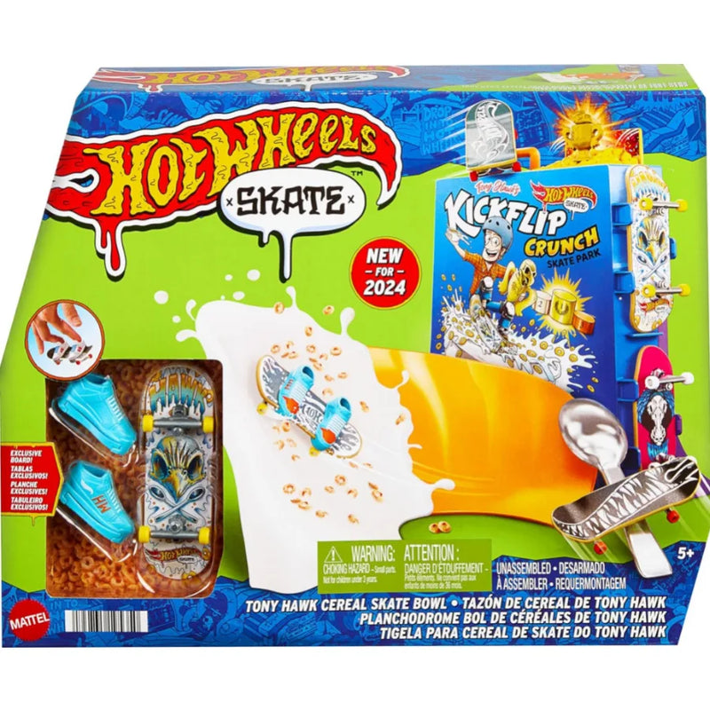 Hot Wheels Skate Ciotola - Set Fingerboard Tony Hawk