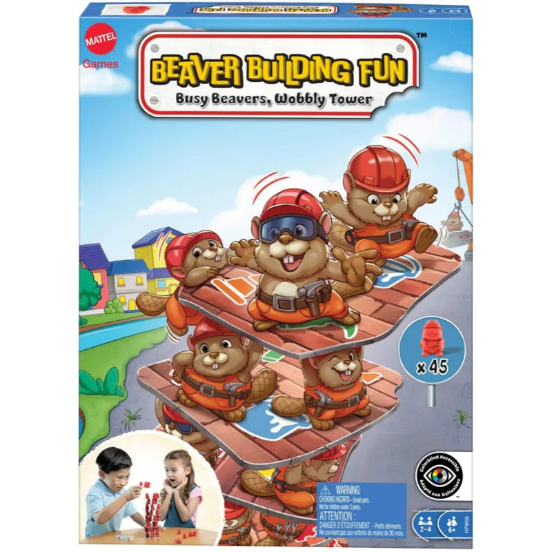 Castori Costruttori Mattel – Gioco da Tavolo per Famiglie