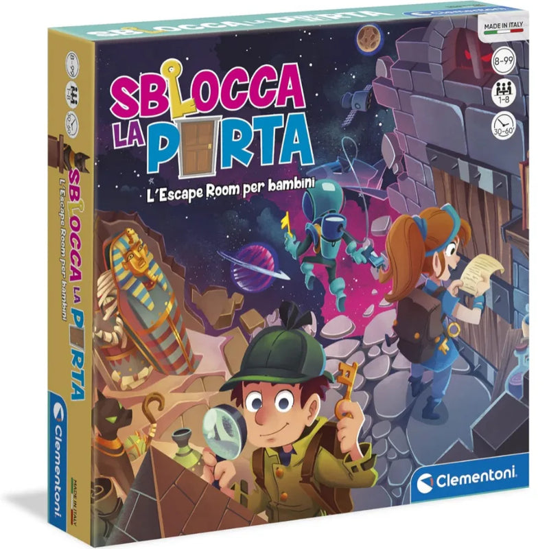 Sblocca la Porta: Escape Room gioco da tavolo bambini 8+