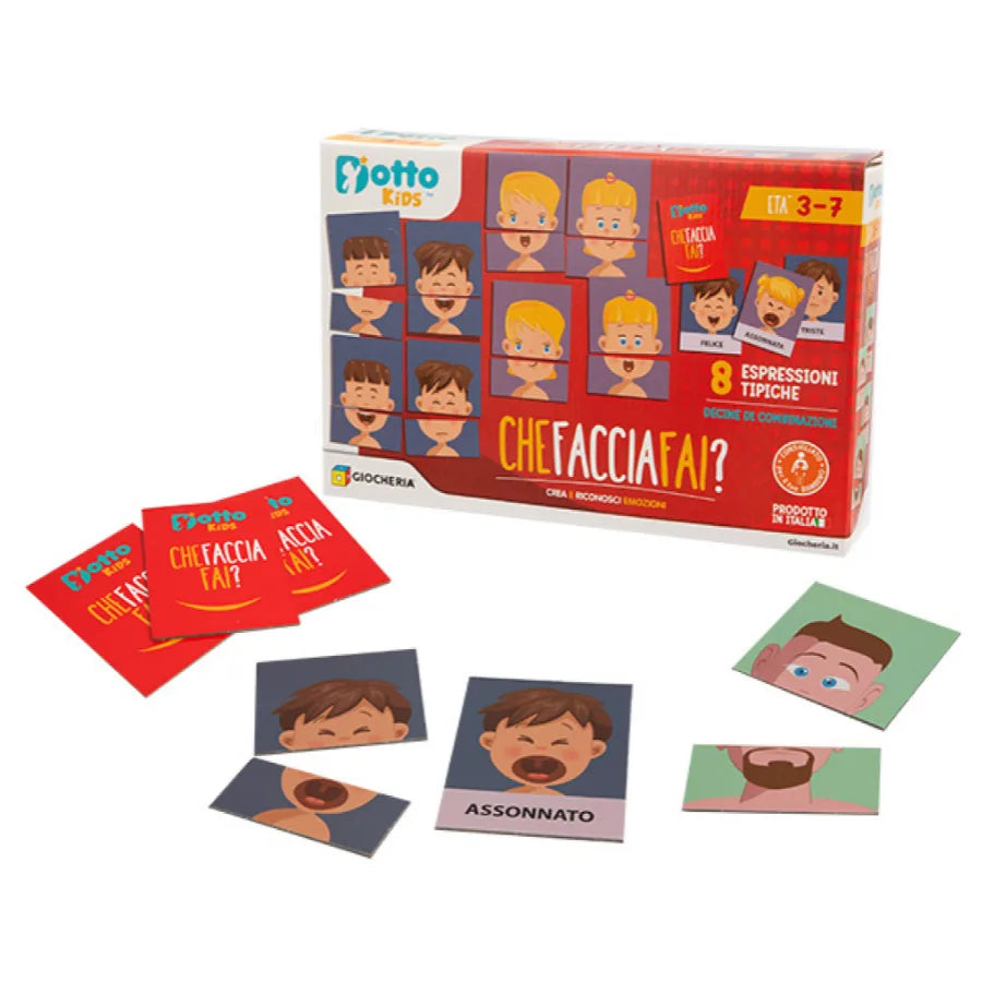 Che Faccia Fai? Gioco Emozioni per Bambini - Dotto Kids