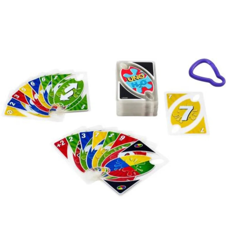 UNO H2O Impermeabile – Gioco di Carte da Viaggio Mattel