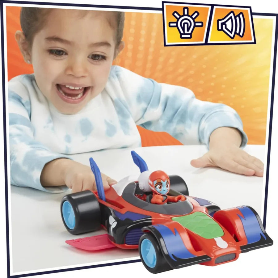 PJ Masks Flash Cruiser con Luci e Suoni – 3+ Anni