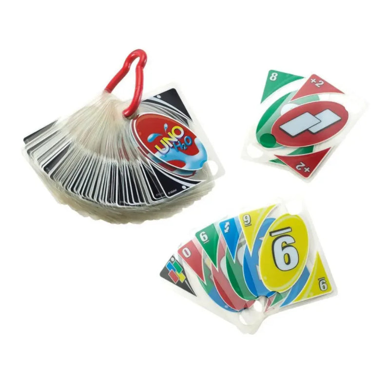 UNO H2O Impermeabile – Gioco di Carte da Viaggio Mattel