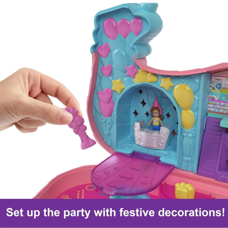 Polly Pocket Festa dei Cuccioli | Gioco Portatile e Divertente