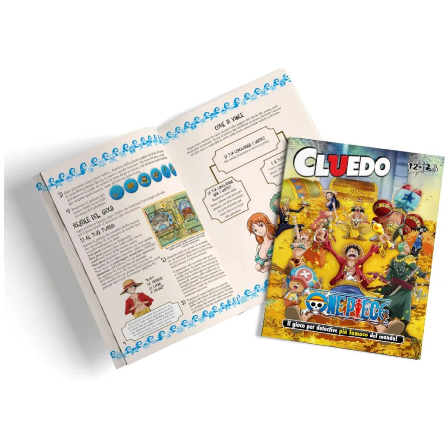 Cluedo One Piece - Gioco da Tavolo per Fan - Winning Moves | 40cm x 5cm x 27cm