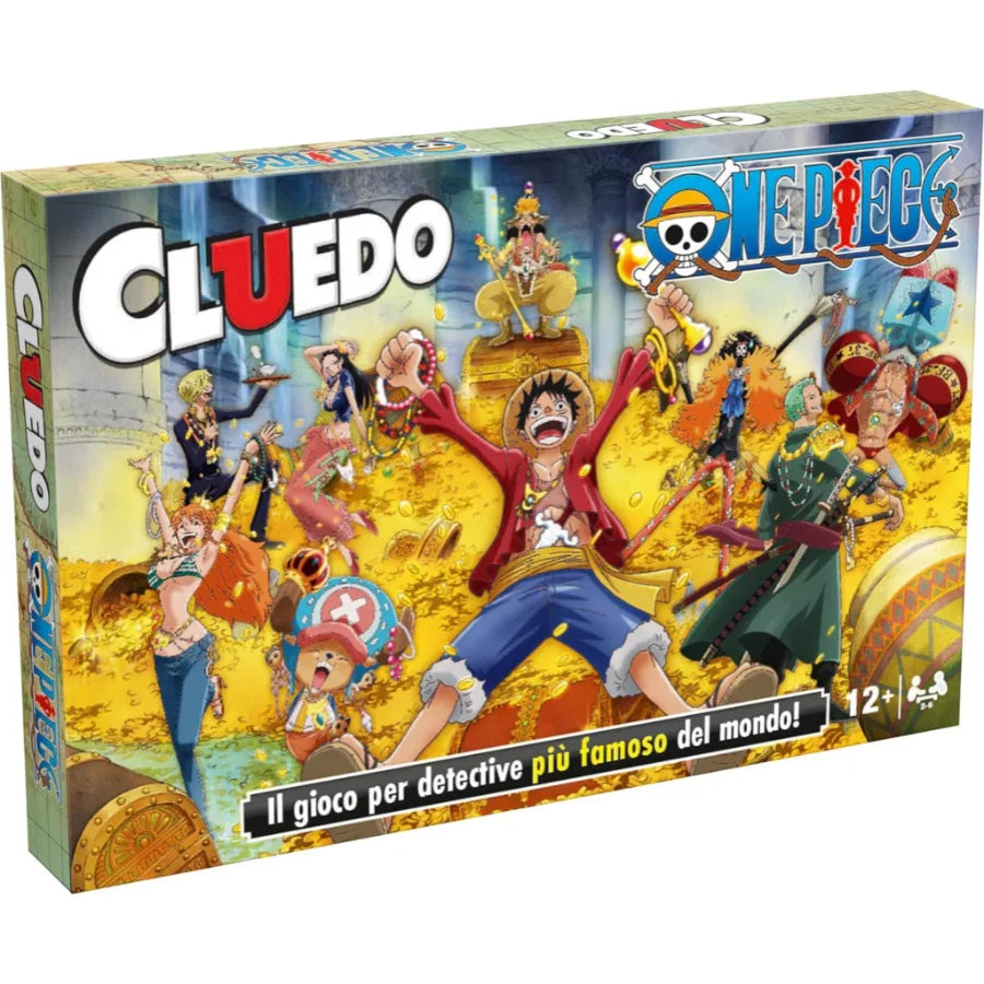 Cluedo One Piece - Gioco da Tavolo per Fan - Winning Moves | 40cm x 5cm x 27cm