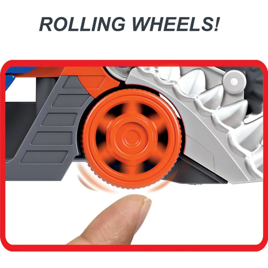 Hot Wheels Trasportatore Squalo – Playset con Macchina - Mattel | 35cm x 8cm x 13cm