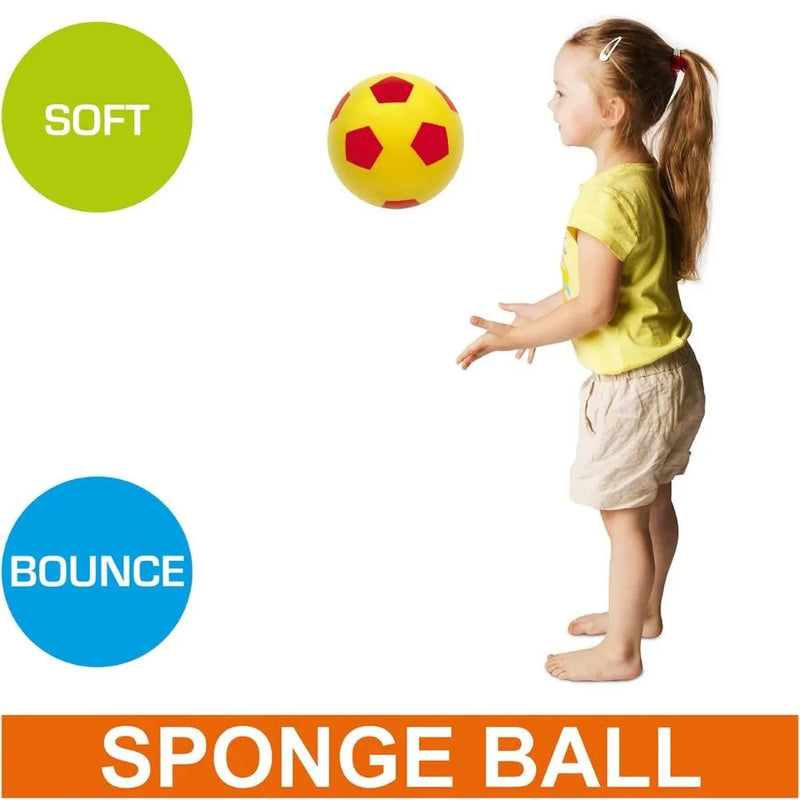 Pallone di spugna – Per bambini - Mondo  | 18,5cm x 18,5cm x 18,5cm