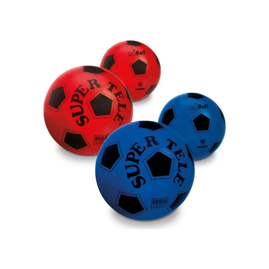 Pallone Super Tele 120g - Pallone Bio sostenibile - Mondo | 15cm x 15cm x 15cm