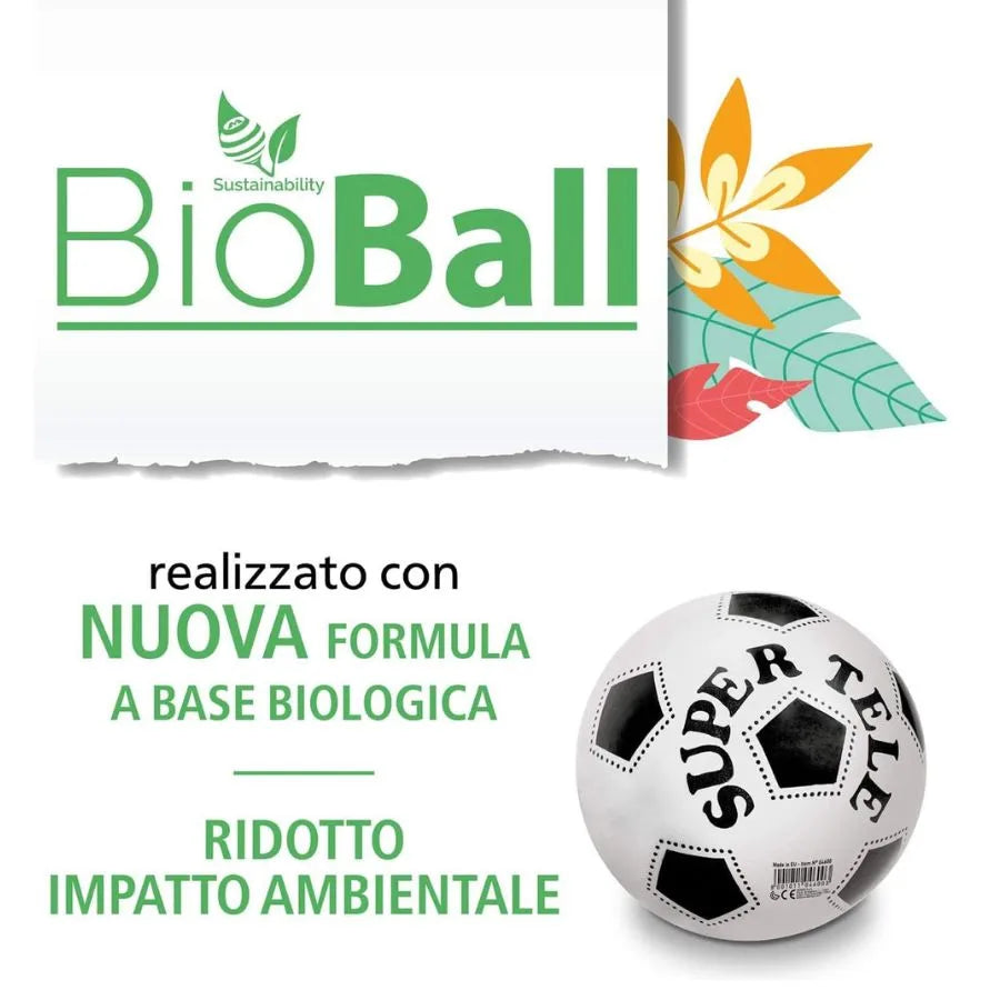 Pallone Super Tele 120g - Pallone Bio sostenibile - Mondo | 15cm x 15cm x 15cm