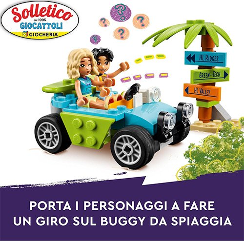 LEGO Friends - Bancarella dei Frullati sulla Spiaggia (42625): Avventure estive in miniatura!