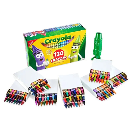 Set 120 pastelli a cera – Crayola | 23cm x 6,5cm x 13,5cm