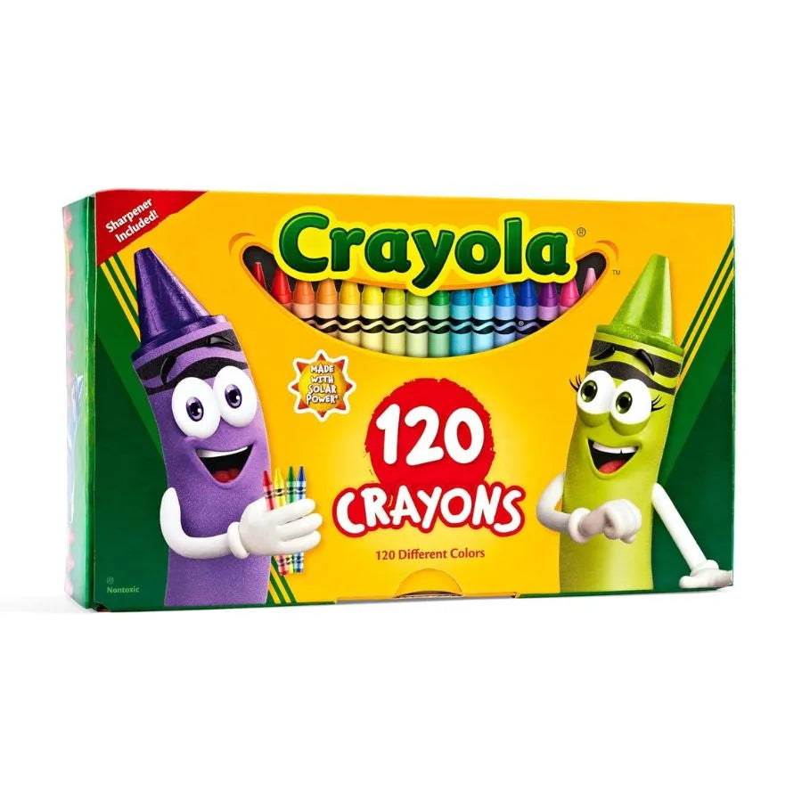 Set 120 pastelli a cera – Crayola | 23cm x 6,5cm x 13,5cm