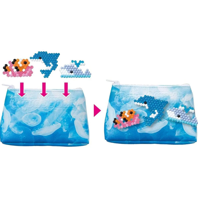 Set perline Animali Marini - Aquabeads - EPOCH Games | 17,5cm x 4,5cm x 11,5cm