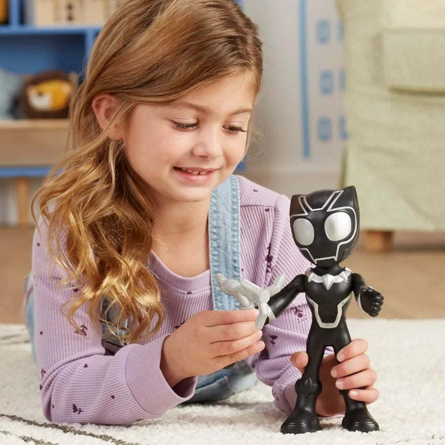 Supersized Black Panther – Marvel Spidey e i Suoi Fantastici Amici – Hasbro | 14cm x 6,5cm x 25cm