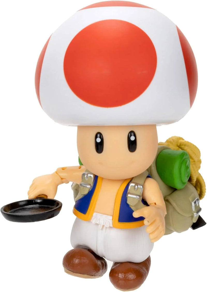 Super Mario Bros. Movie – Action figure Nintendo di Toad 13 cm | 16cm x 19cm x 9cm