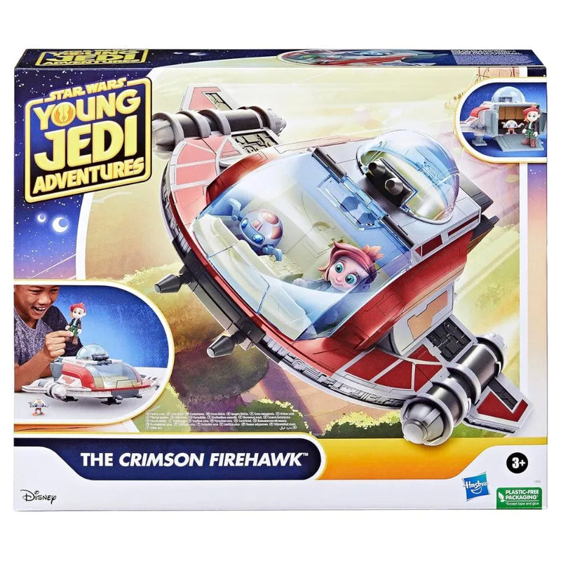 The Crimson Firehawk – Nave Star Wars Young Jedi Adventures - Hasbro | 43cm x 10,2cm x 31,8cm