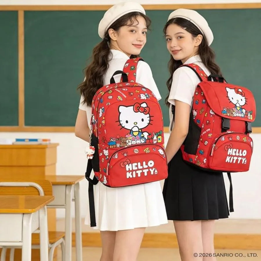 Zaino Hello Kitty – Zaino a spalla ufficiale - Panini Editore | 32cm x 43cm x 23cm